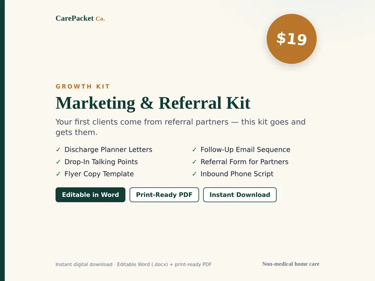 Marketing & Referral Kit preview